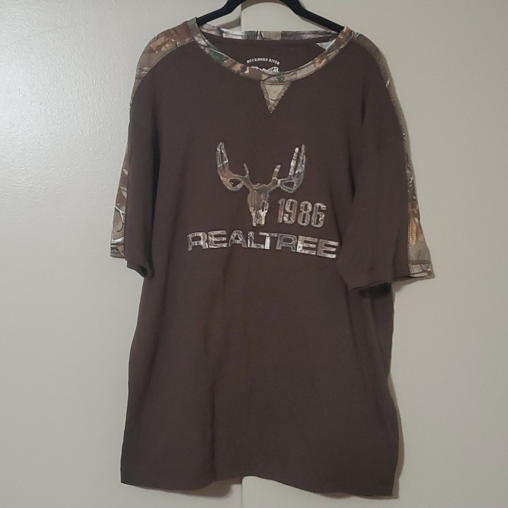 Buckhorn River Men's Realtree Tee Shirt Size Large